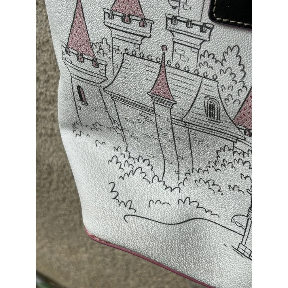 Dooney & Bourke Disney Parks Minnie Mouse Sketch Tote Bag White B20MD1854 NEW